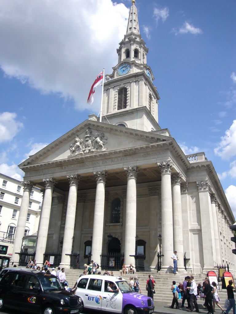 The St. Martin-in-the-Fields church