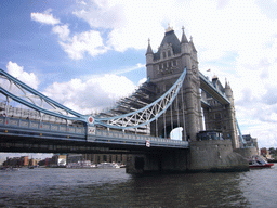 The Tower Bridge over the Thames river