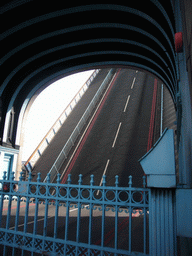 The Tower Bridge during a lift
