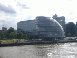 The City Hall, viewed from the Tower Bridge