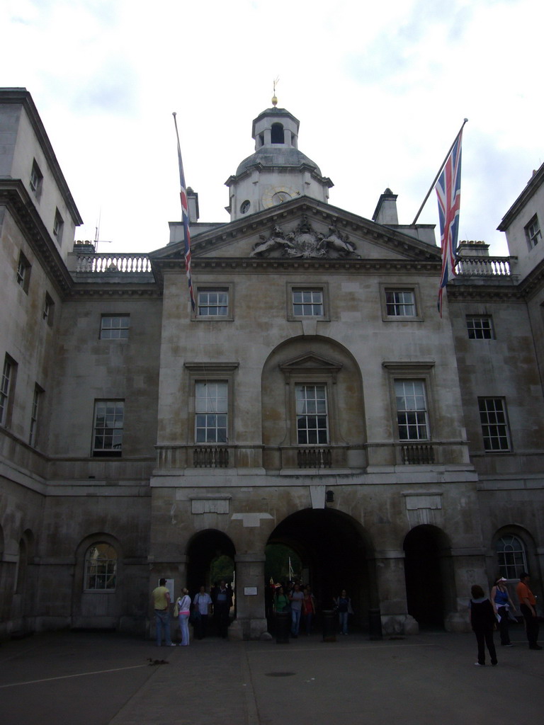 The front of the Horse Guards building