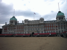 The Admiralty House, from the Horse Guards Parade square