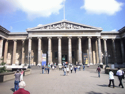 The front of the British Museum