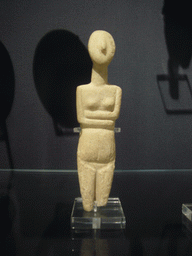 Small statue from the Greek Cyclades, in the British Museum