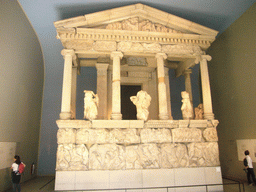 The Nereid Monument from Xanthos, in the British Museum