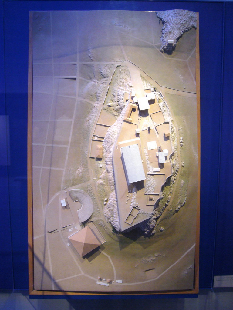 Scale model of the Acropolis of Athens, in the British Museum