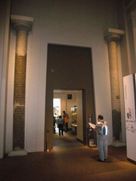 Pillars of the Treasury of Atreus, in the British Museum