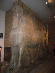 Assyrian Lamassu statue, in the British Museum