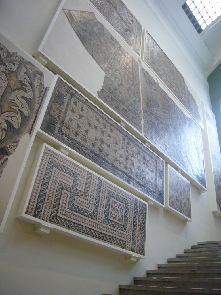 Mosaics at the staircase of the British Museum