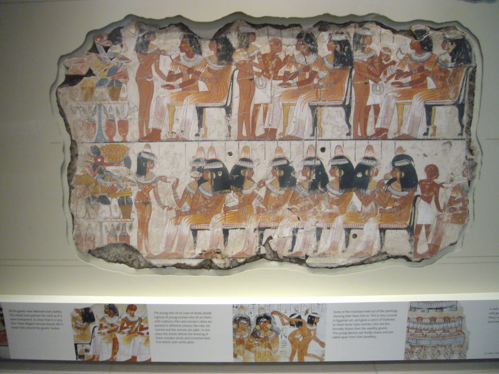 Egyptian painting, in the British Museum