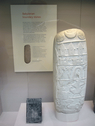 Babylonian boundary stones, with explanation, in the British Museum