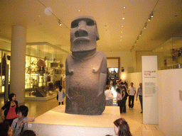 The statue Hoa Hakananai`a from Easter Island, in the British Museum