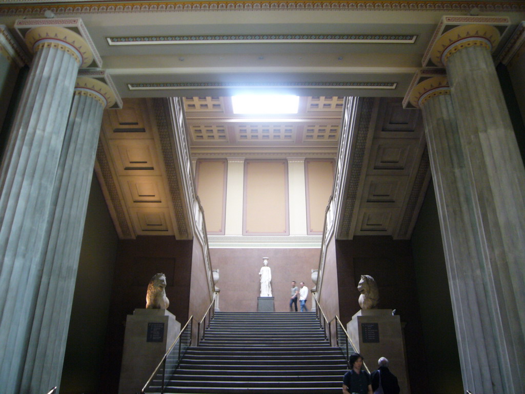 The South Stairs of the British Museum