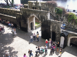 The south entrance to the Tower of London