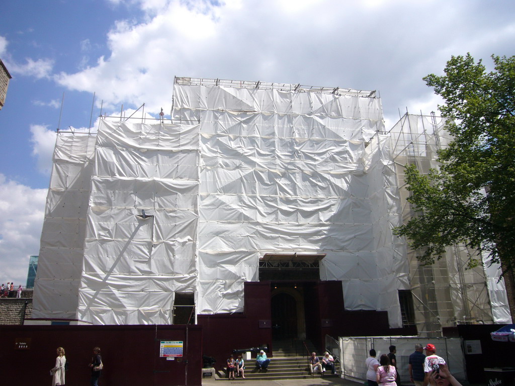 The Royal Fusiliers Museum at the Tower of London, under reconstruction