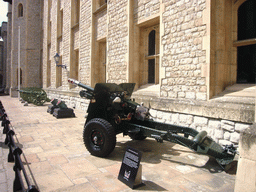 Cannons in front of the Jewel House at the Tower of London