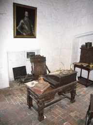 The interior of the Bloody Tower at the Tower of London