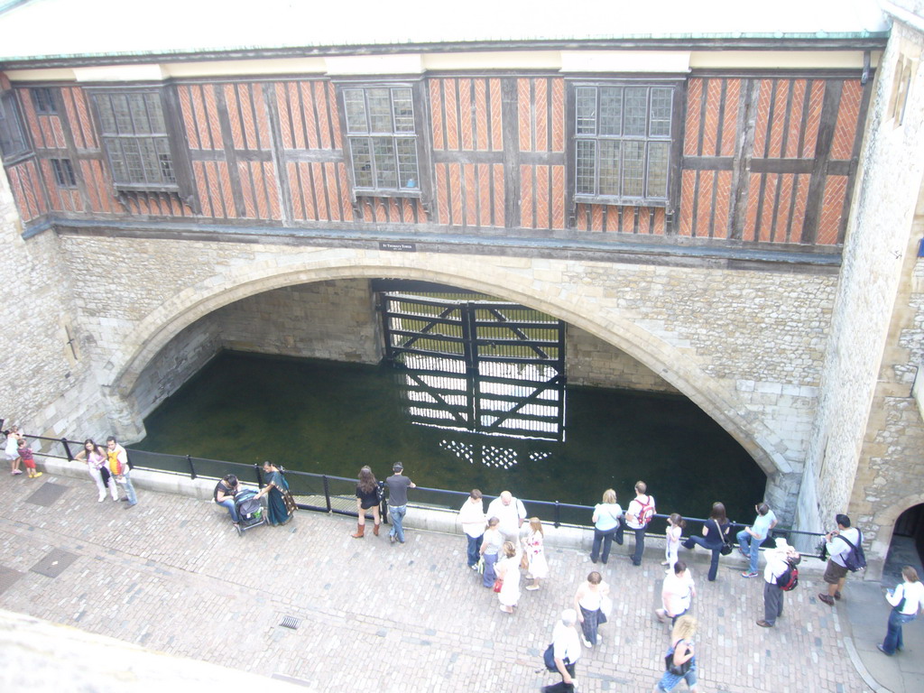 The Traitors Gate at St. Thomas` Tower at the Tower of London