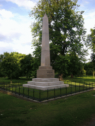 The Speke Memorial in Kensington Gardens