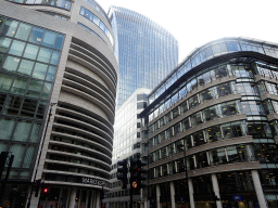 The Sky Garden building, viewed from the crossing of Gracechurch Street and Fenchurch Street