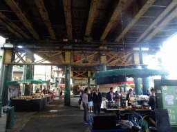 Food stalls at the Borough Market