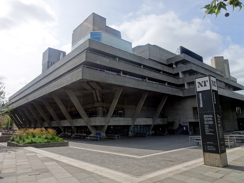 Front of the National Theatre at the South Bank