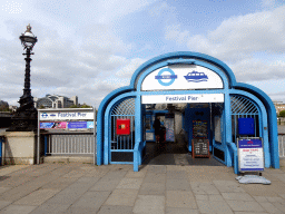 Entry to the Festival Pier at the South Bank