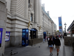 Front of the Sea Life London Aquarium at the County Hall at the Queen`s Walk