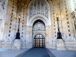 Interior of the Ground Floor of the Victoria Tower at the Palace of Westminster