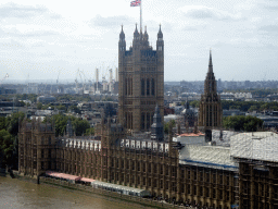 The Palace of Westminster, viewed from capsule 17 of the London Eye