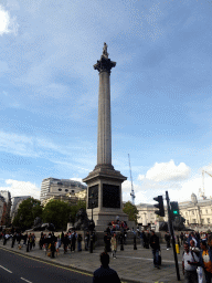 Nelson`s Column at Trafalgar Square