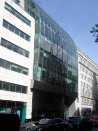 Front of the Medical Research Council Clinical Trials Unit building at the High Holborn street