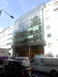 Front of the Medical Research Council Clinical Trials Unit building at the High Holborn street