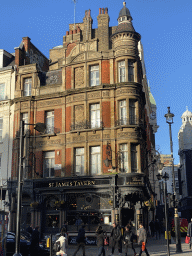 Front of the St. James Tavern at the Great Windmill Street