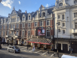 Front of the Lyric Theatre at Shaftesbury Avenue, viewed from the First Floor of the Fratelli La Bufala restaurant