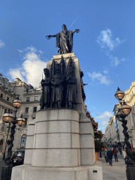 The Guards Crimean War Memorial at Waterloo Place