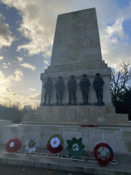 Front of the Guards Memorial at the Horse Guards Road