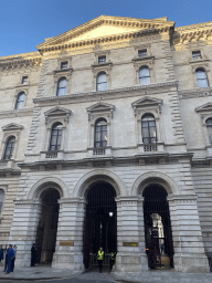 Entrance to the Foreign & Commonwealth Office at King Charles Street