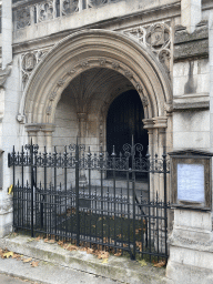 Gate at the east side of St. Margaret`s Church at St. Margaret Street