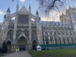 North side of Westminster Abbey, viewed from Parliament Square