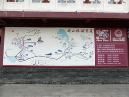 Map of the Nanshan Mountain Tourist Area