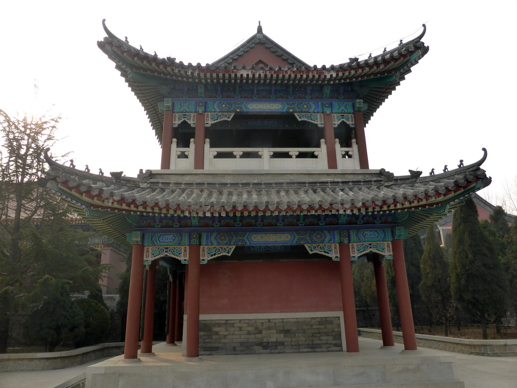 Pavilion at the front square of the Nanshan Temple
