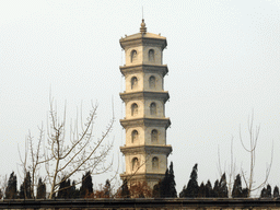 Pagoda at the west side of the Nanshan Temple