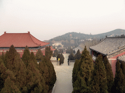 View from the back side of the Nanshan Temple to the front side