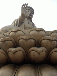 Front right side of the Nanshan Great Buddha