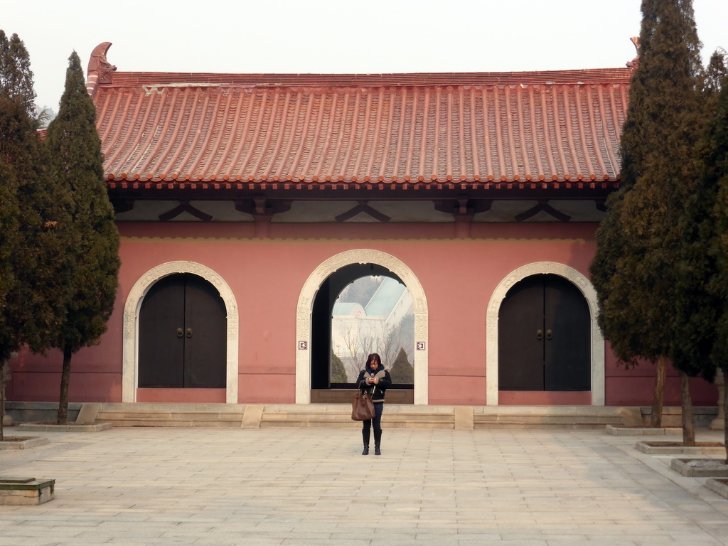 Miaomiao at the central square of the Tang Dynasty Temple