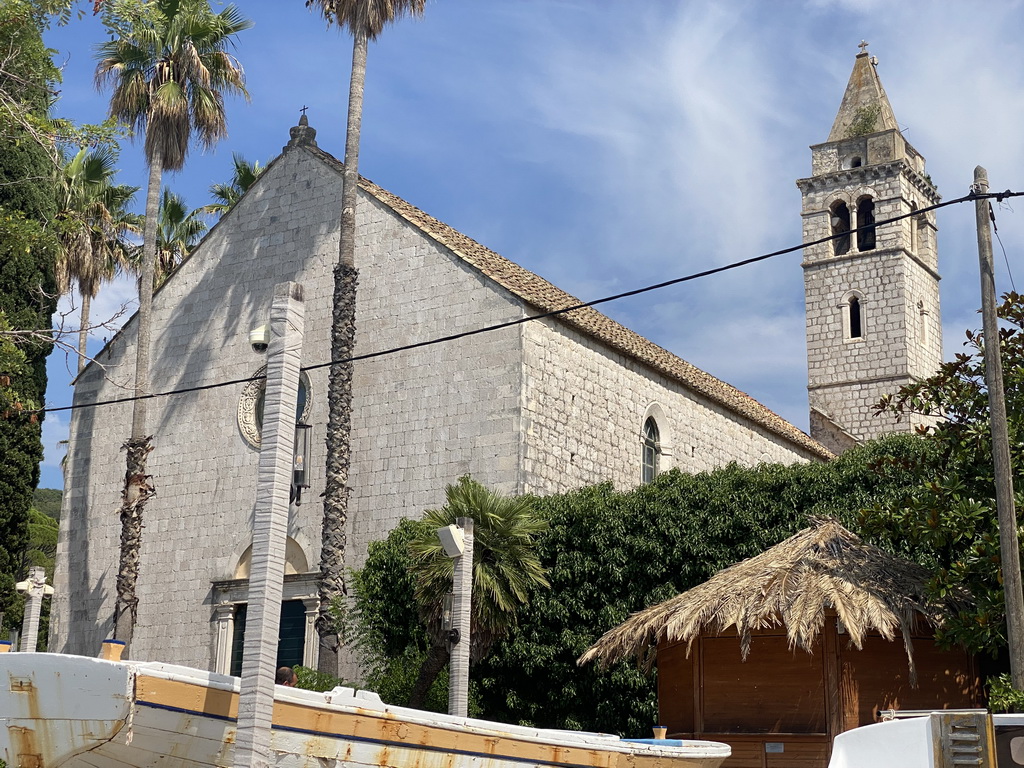 Front of the Dominican Monastery & St. Nicholas Church at the Obala Iva Kuljevana street