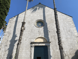 Facade of the Dominican Monastery & St. Nicholas Church at the Obala Iva Kuljevana street
