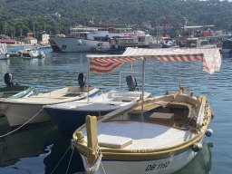 Boats at the Lopud Harbour