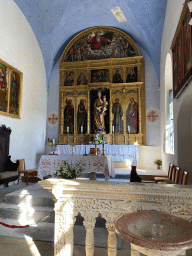 Apse and altar of the Church of Sveta Marija od pilice